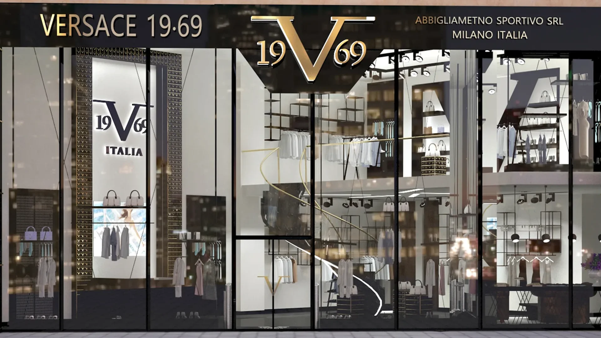 Versace 1969 Showroom