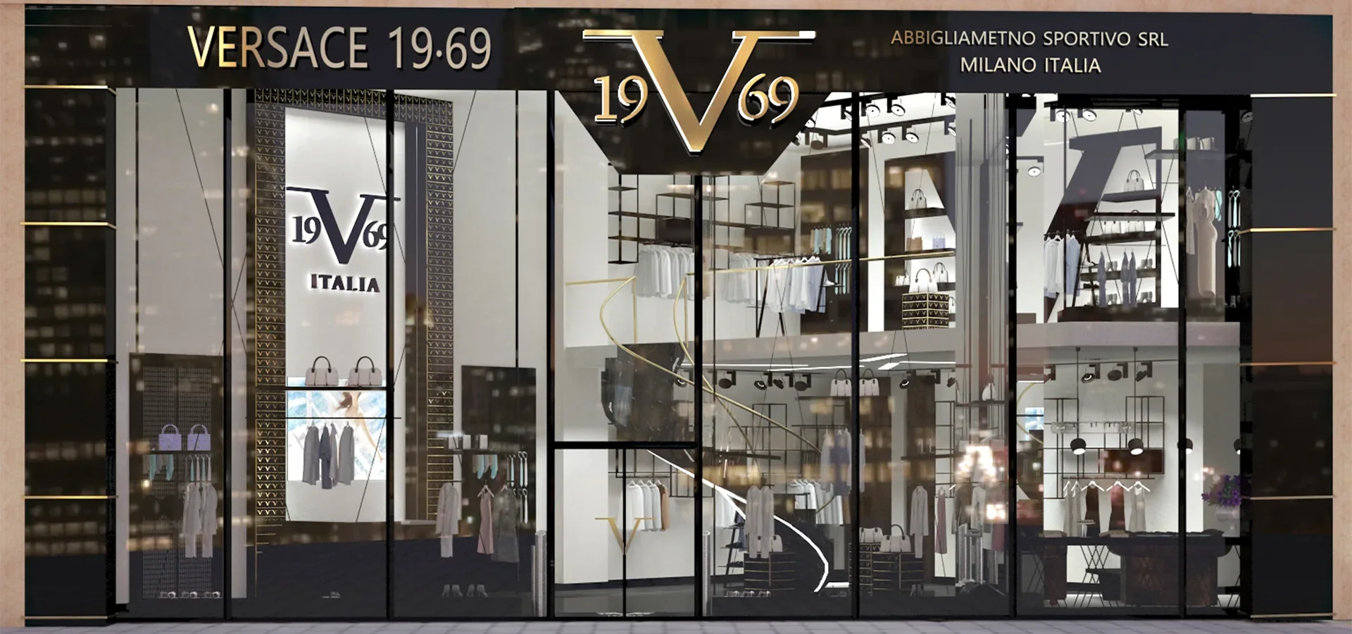 Versace 1969 Showroom