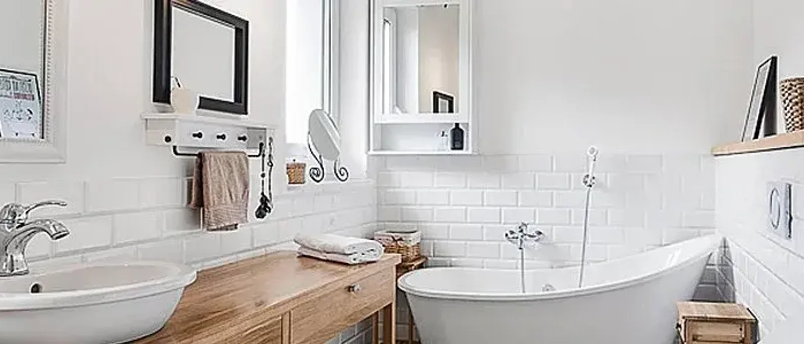 Retro Banyo Dekorasyonu